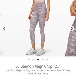 Lululemon Align Crop